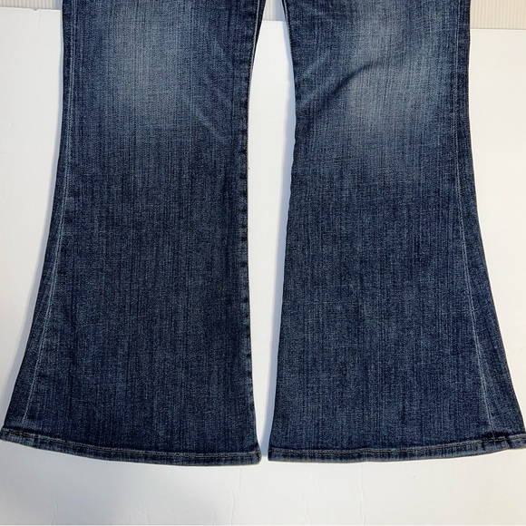 FRAME LeCrop Flare Jeans Sunrise Park Sz 26 - Picture 7 of 13